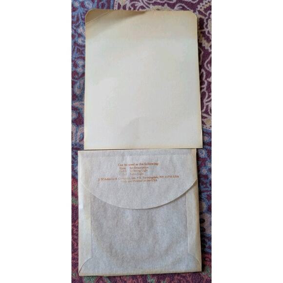 D'Addario BW022 Vintage Guitar String Acoustic Guitar 80/20 Bronze + Index Card - Picture 2 of 5